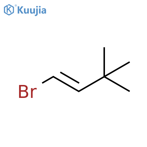(1E)-1-Bromo-3,3-dimethyl-1-butene structure
