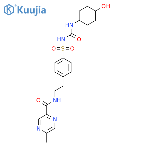4-trans-Hydroxyglipizide structure