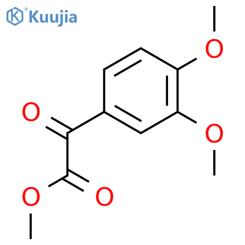 Methyl 2-(3,4-dimethoxyphenyl)-2-oxoacetate structure