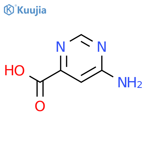 6-Aminopyrimidine-4-carboxylic acid structure