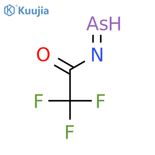 Acetamide, N-arsoranylidene-2,2,2-trifluoro- structure