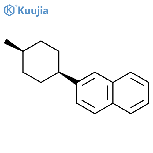 Naphthalene, 2-(cis-4-methylcyclohexyl)- structure