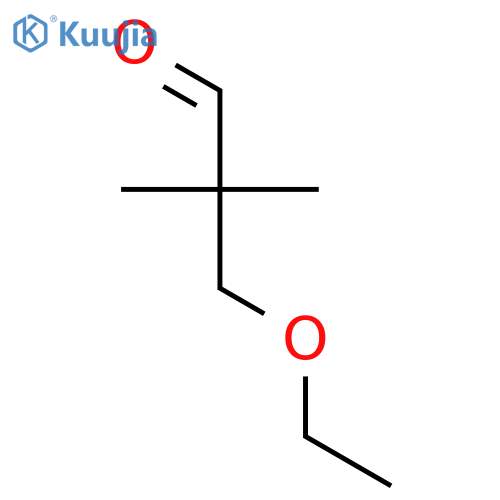 3-ethoxy-2,2-dimethylpropanal structure
