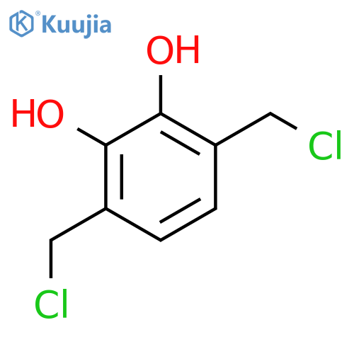 1,2-Benzenediol, 3,6-bis(chloromethyl)- (9CI) structure