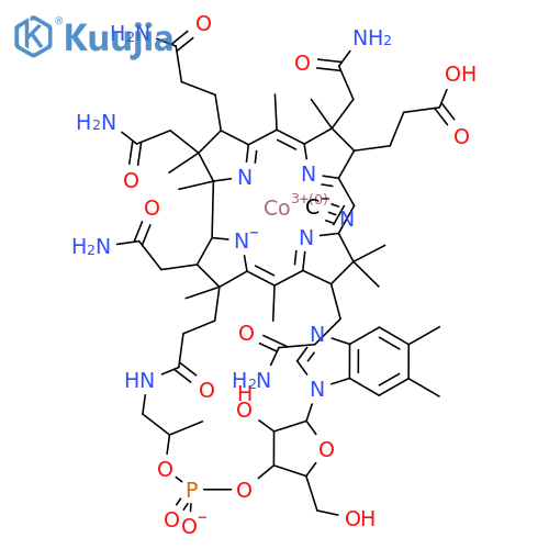 Cyanocobalamin-d-carboxylic Acid structure