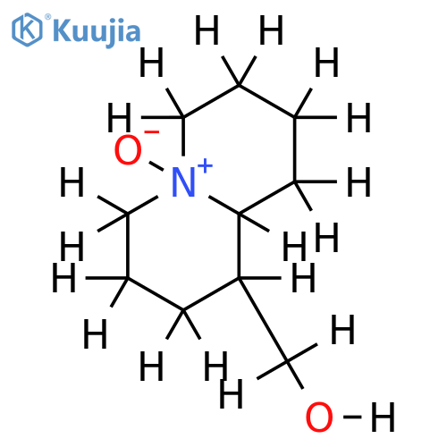 ((5S,9aR)-5-Oxy-(9ar)-octahydro-chinolizin-1c-yl)-methanol structure