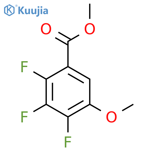 Methyl 2,3,4-trifluoro-5-methoxybenzoate structure