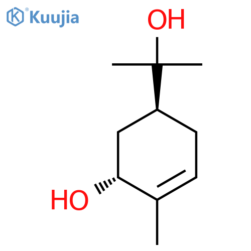 (1S-trans)-5-Hydroxy-alpha,alpha,4-trimethylcyclohex-3-ene-1-methanol structure