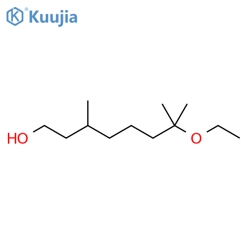 1-Octanol, 7-ethoxy-3,7-dimethyl- structure