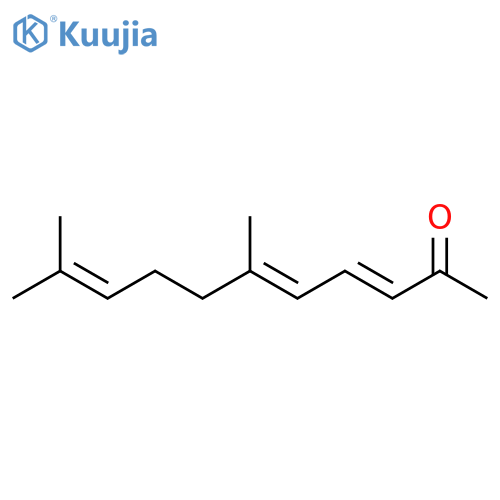 (3Z,5Z)-6,10-dimethylundeca-3,5,9-trien-2-one structure
