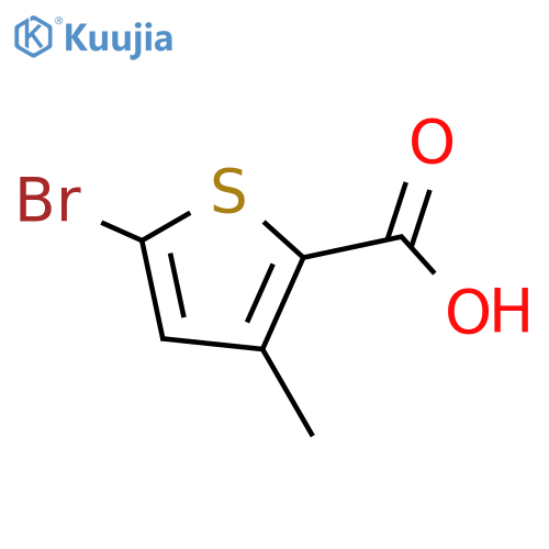 5-bromo-3-methyl-thiophene-2-carboxylic acid structure
