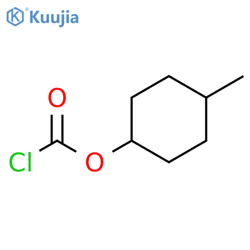 Carbonochloridic acid, 4-methylcyclohexyl ester structure
