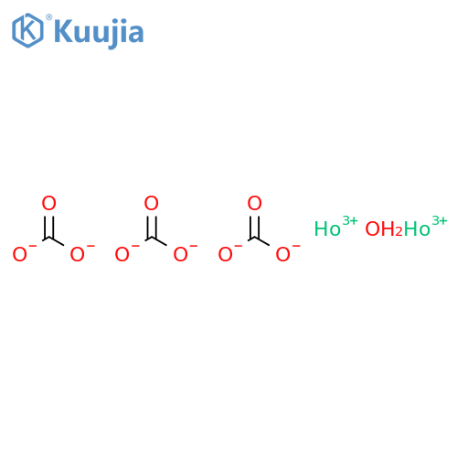holmium(iii) carbonate hydrate structure