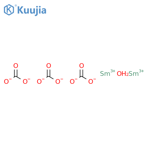 samarium(iii) carbonate hydrate structure