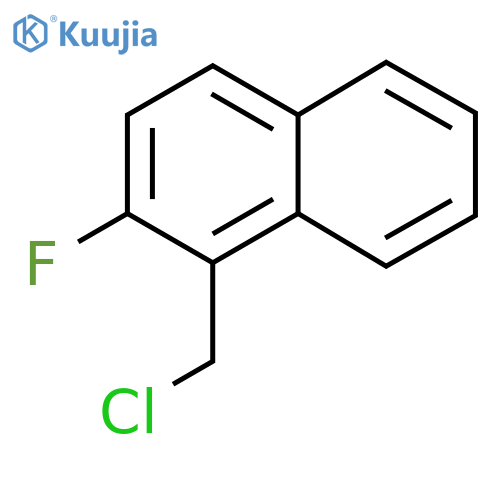 1-Chloromethyl-2-fluoronaphthalene structure