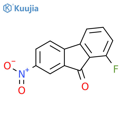 9H-Fluoren-9-one,1-fluoro-7-nitro- structure