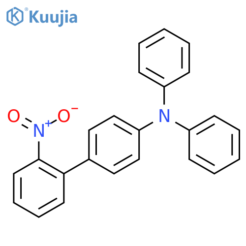 [1,1'-Biphenyl]-4-amine, 2'-nitro-N,N-diphenyl- structure