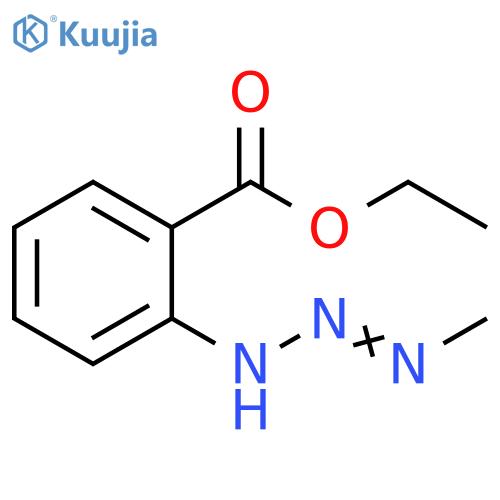 Benzoic acid, 2-(3-methyl-1-triazenyl)-, ethyl ester structure