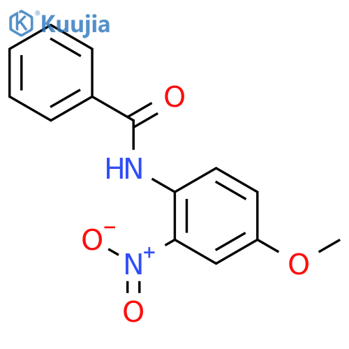 Benzamide,N-(4-methoxy-2-nitrophenyl)- structure