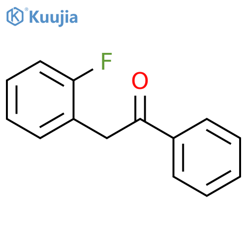 2-(2-Fluorophenyl)-1-phenylethanone structure