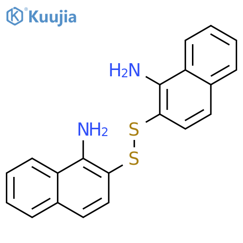 1-Naphthalenamine,2,2'-dithiobis- structure