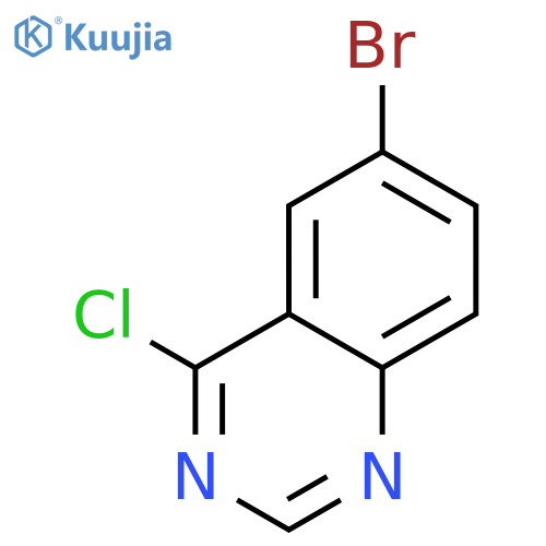 6-Bromo-4-chloroquinazoline structure