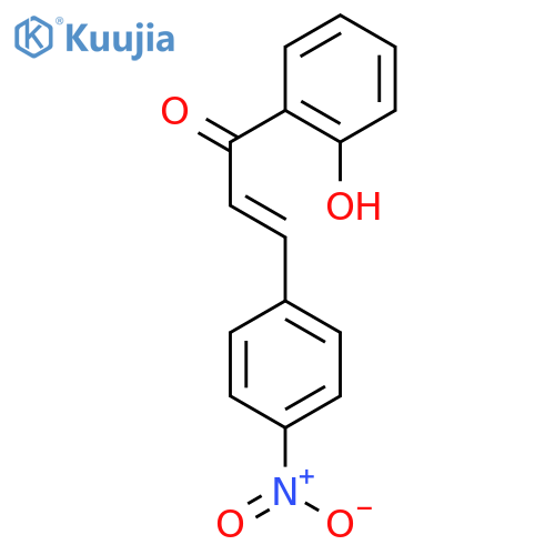 2-Propen-1-one, 1-(2-hydroxyphenyl)-3-(4-nitrophenyl)- structure