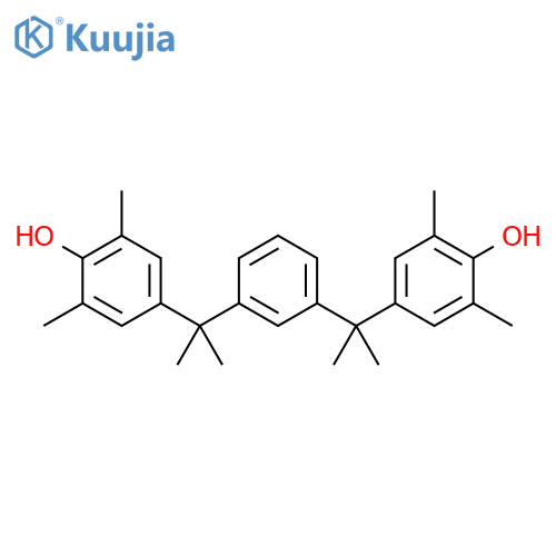 Phenol, 4,4'-[1,3-phenylenebis(1-methylethylidene)]bis[2,6-dimethyl- structure