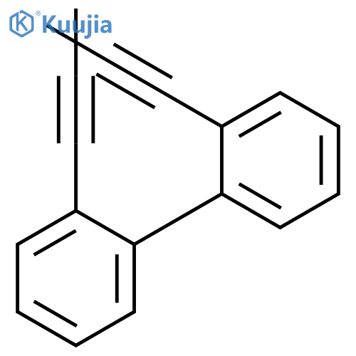 1,1'-Biphenyl, 2,2'-di-1-propynyl- structure