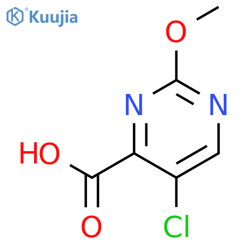 5-CHLORO-2-METHOXYPYRIMIDINE-4-CARBOXYLIC ACID structure