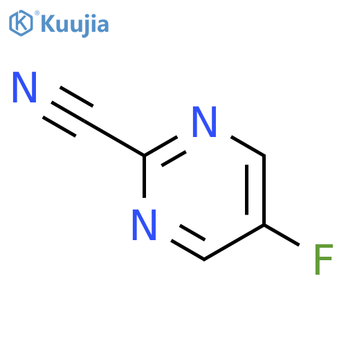 5-Fluoropyrimidine-2-carbonitrile structure