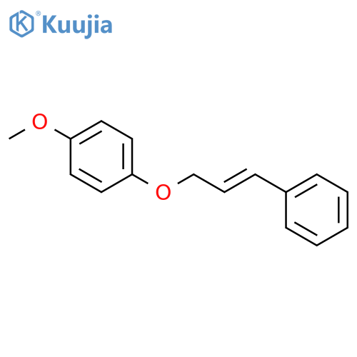 Benzene,1-methoxy-4-[[(2E)-3-phenyl-2-propen-1-yl]oxy]- structure