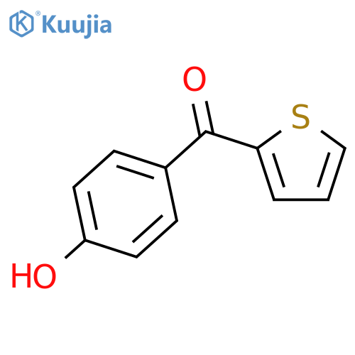Methanone, (4-hydroxyphenyl)-2-thienyl- structure