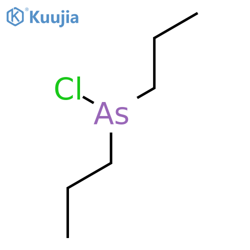 Arsinous chloride, dipropyl- structure