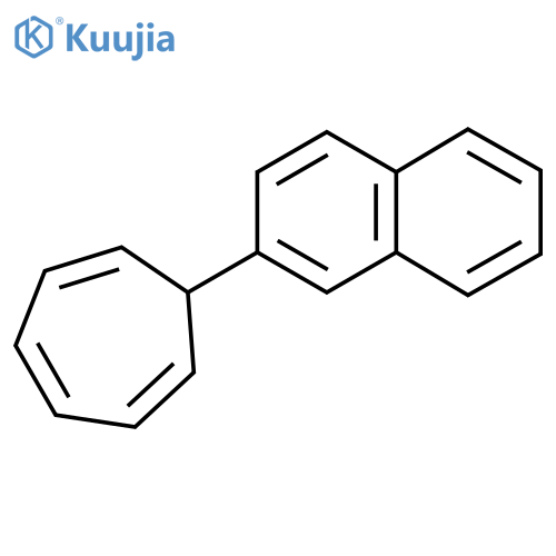 2-(Cyclohepta-2,4,6-trien-1-yl)naphthalene structure