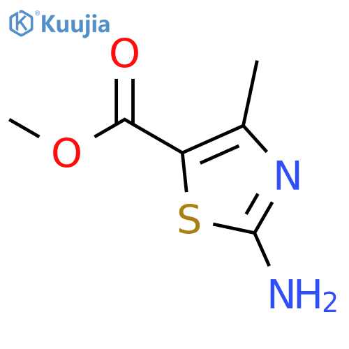 Methyl 2-amino-4-methylthiazole-5-carboxylate structure