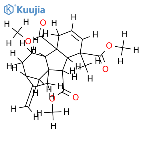 Delta2-dehydrogibberellin A25 trimethyl ester structure