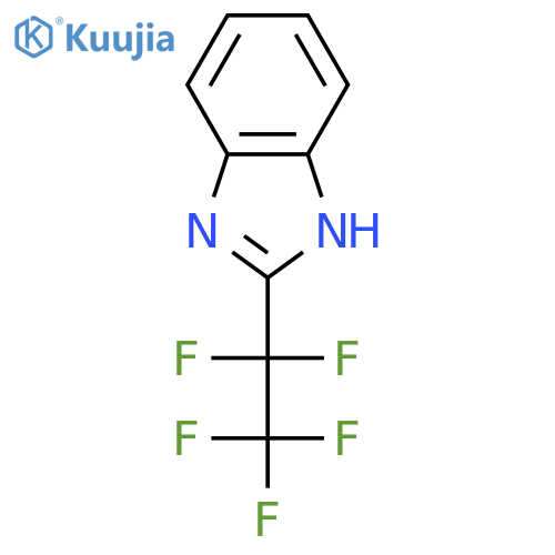 2-(Pentafluoroethyl)benzimidazole structure