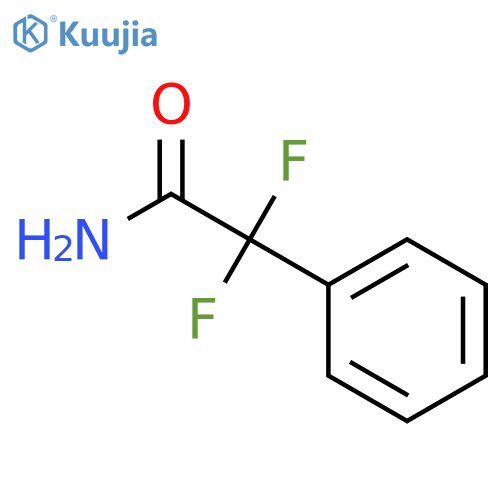 2,2-Difluoro-2-phenylacetamide structure