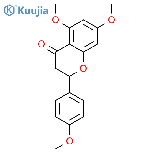 Naringenin trimethyl ether structure