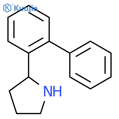 2-(2-phenylphenyl)pyrrolidine structure