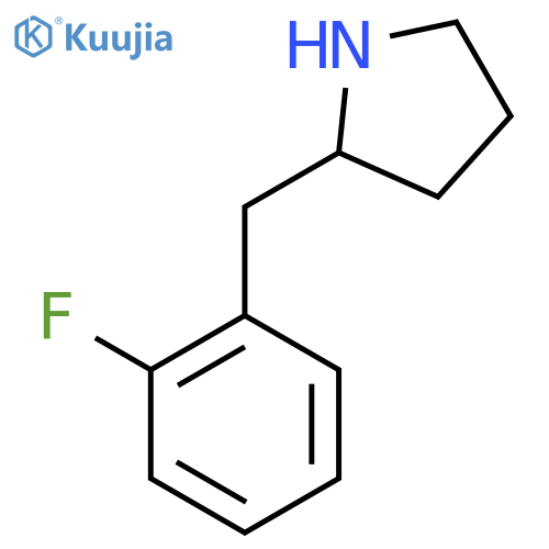 2-(2-fluorobenzyl)pyrrolidine structure