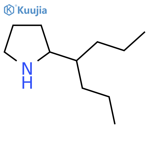 2-(heptan-4-yl)pyrrolidine structure