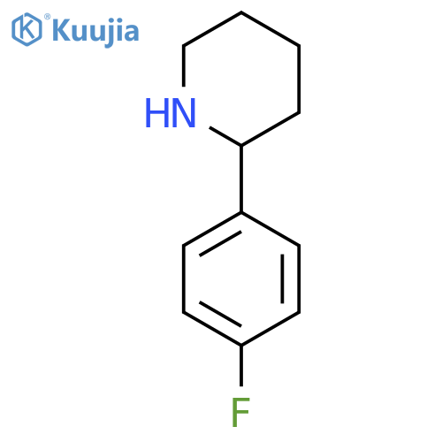 2-(4-Fluorophenyl)piperidine structure