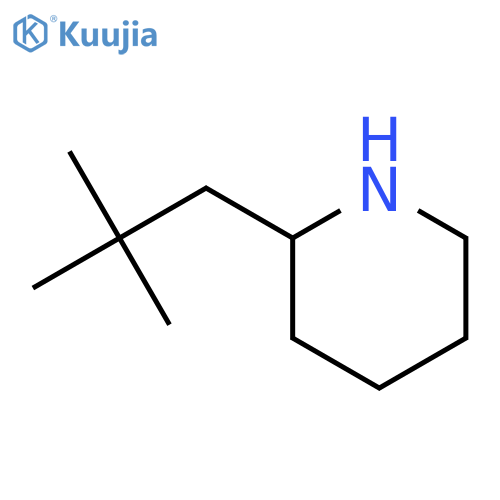 2-neopentylpiperidine structure