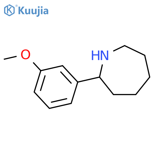 2-(3-methoxyphenyl)azepane structure