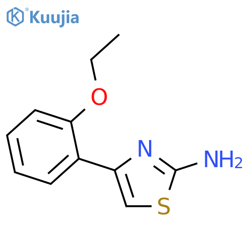 4-(2-ethoxyphenyl)-1,3-thiazol-2-amine structure