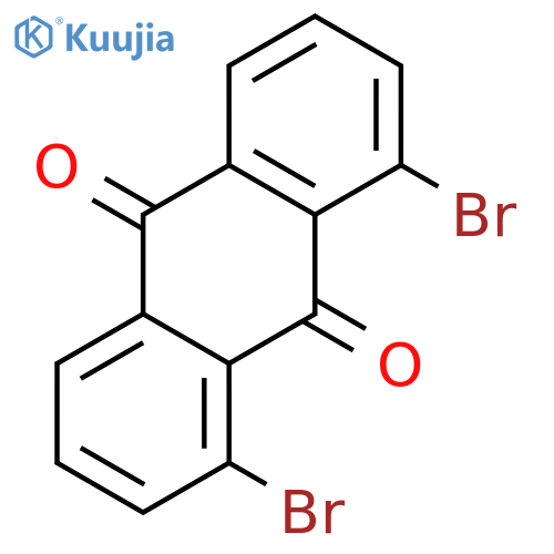 1,8-dibromo-9,10-Anthracenedione structure