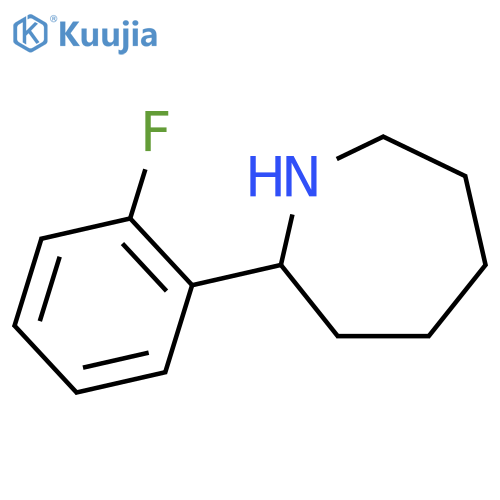 2-(2-Fluorophenyl)azepane structure