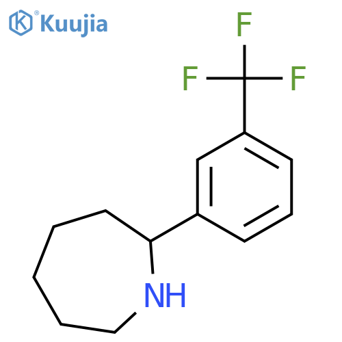 2-3-(Trifluoromethyl)phenylazepane structure